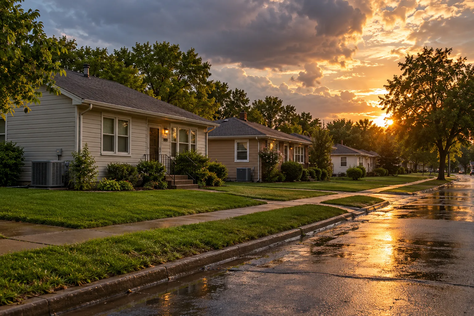 Homes with heating and cooling equipment across the St. Louis area